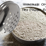 3 Ingredient Homemade Organic Flea Powder Recipe